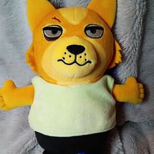 Makeship J.J. Plushie by A Fox In Space Rare YouTube Stuffed Plush NWT w/ Bag